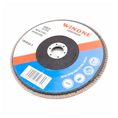 DISCO DE LIJA 7 1/4” MADERA GRANO100 WINONE LH2129