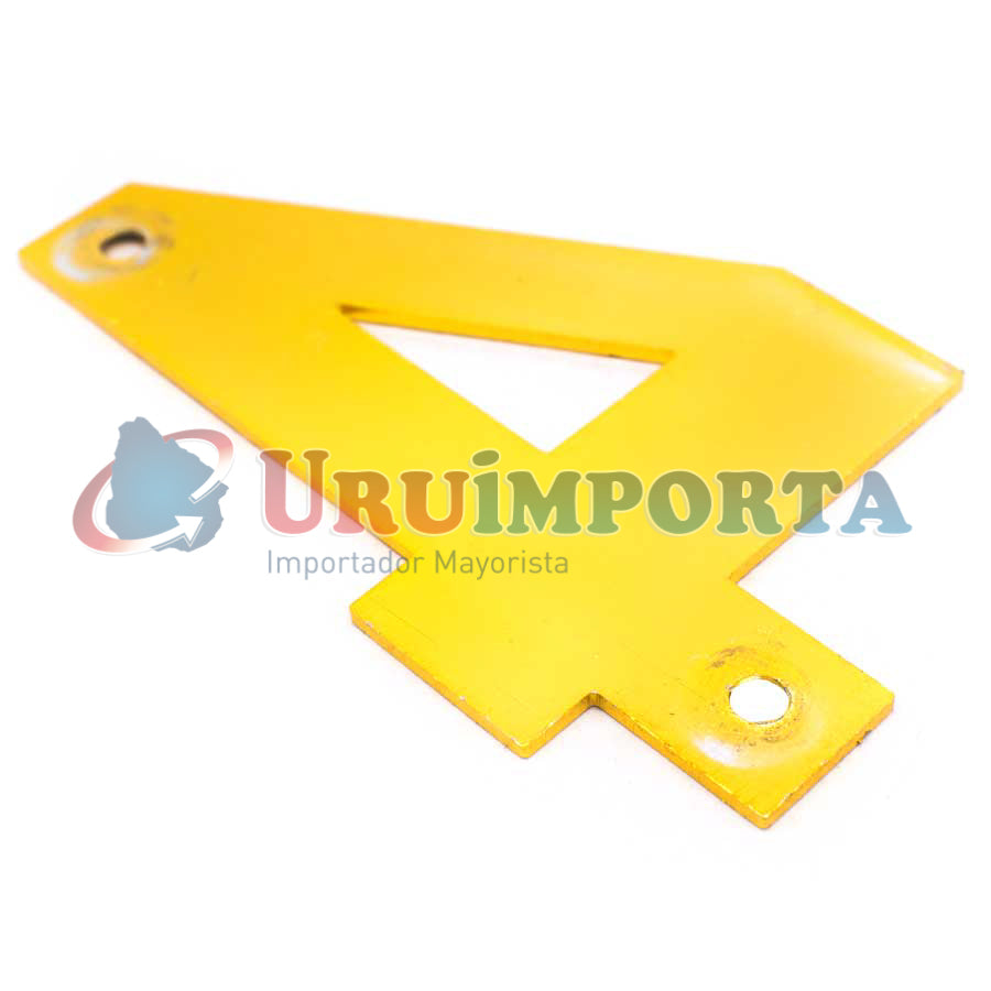NUMERO 4 METALICO EN BLISTERS LH-1345