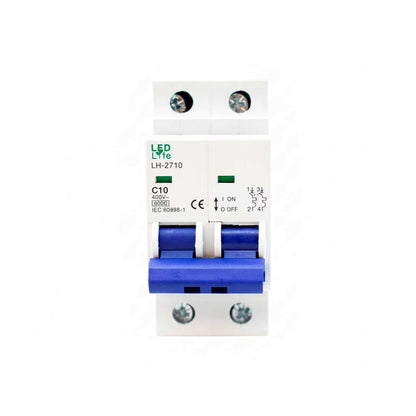 LLAVE TERMICA BIPOLAR 10A LED LIFE LH-2710