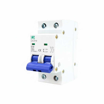 LLAVE TERMICA BIPOLAR 10A LED LIFE LH-2710