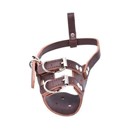 BOZAL 19CM DE CUERO PARA PERRO LH-1567
