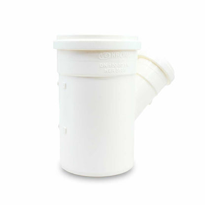 RAMAL REDUCCION 45 100X50 BLANCO PVC KRONA K639