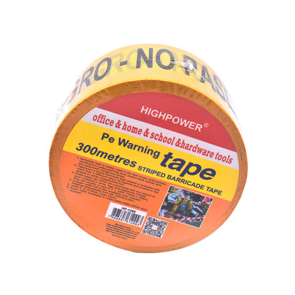 CINTA PELIGRO 7.5CM X 200METROS LH-1534