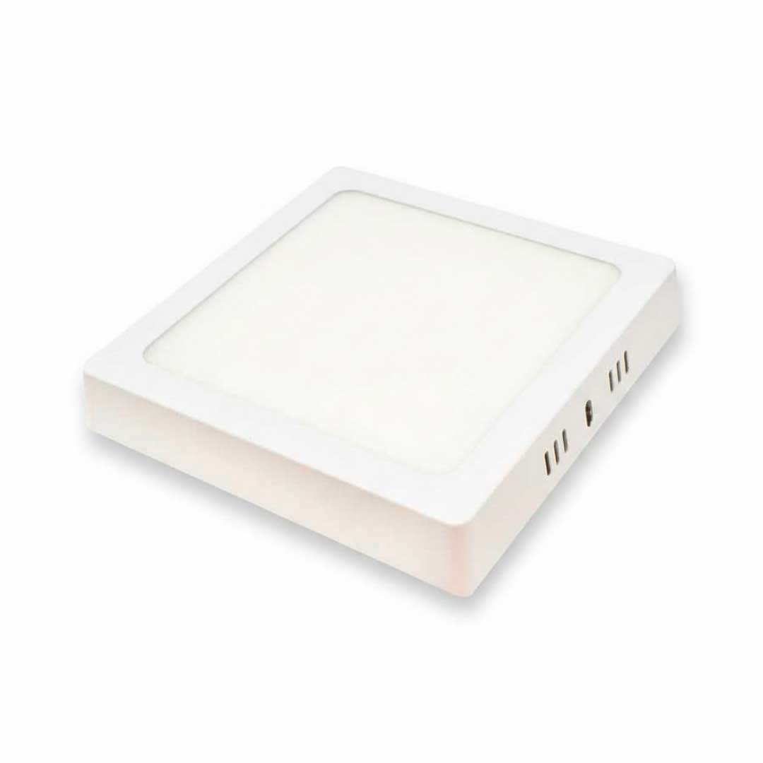 PLAFON 12W CUADRADO LUZ CALIDA LED LIFE LH-1772