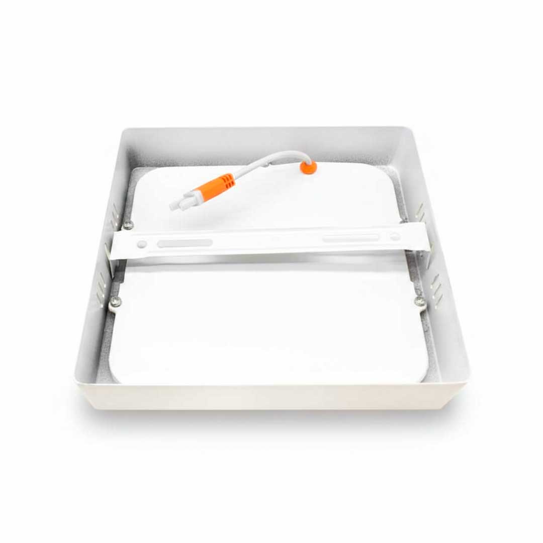 PLAFON 12W CUADRADO LUZ CALIDA LED LIFE LH-1772