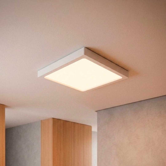PLAFON 12W CUADRADO LUZ CALIDA LED LIFE LH-1772