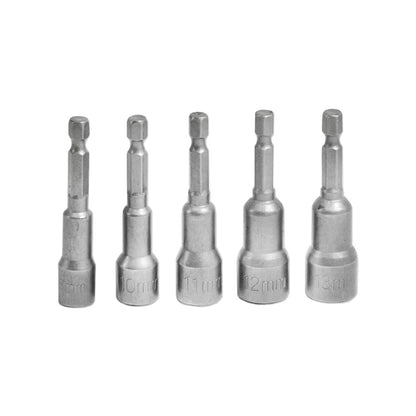 PUNTAS TIPO DADO C/IMAN 5PZ 8-10-11-12-13MM LH1482