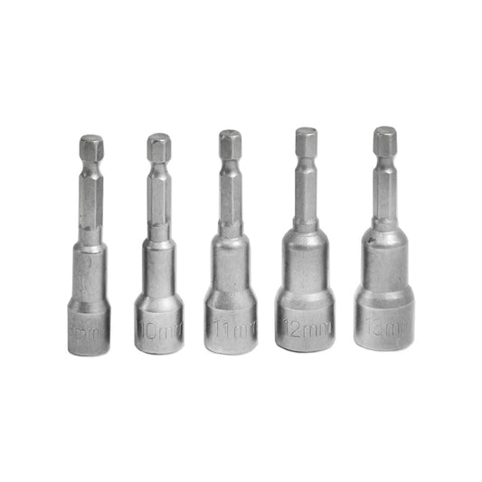 PUNTAS TIPO DADO C/IMAN 5PZ 8-10-11-12-13MM LH1482