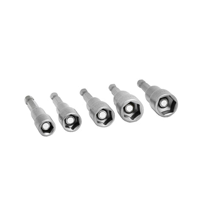 PUNTAS TIPO DADO C/IMAN 5PZ 8-10-11-12-13MM LH1482