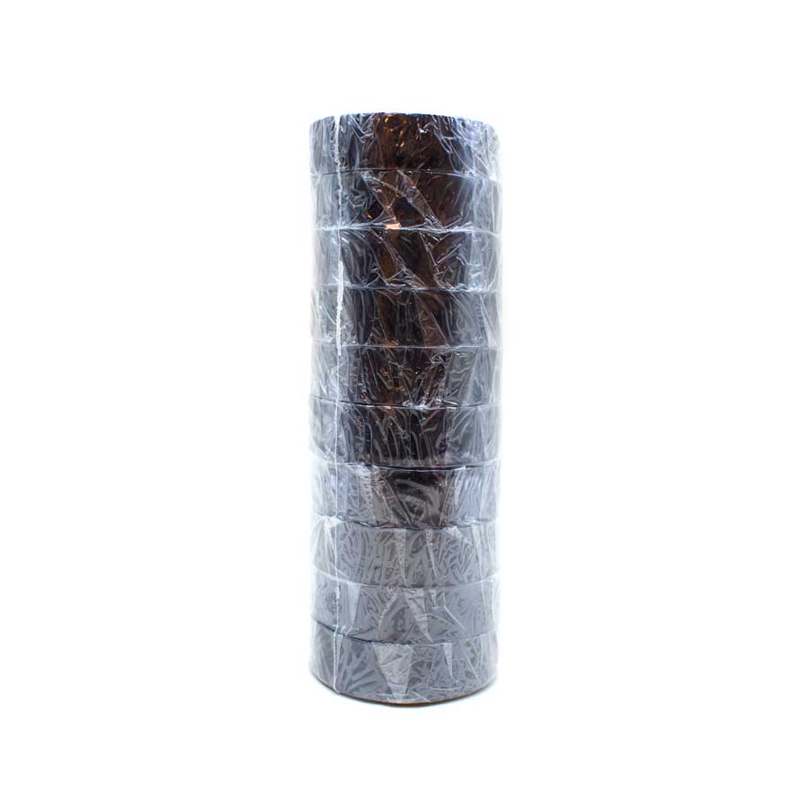 CINTA AISLADORA NEGRA 15M TUBO DE 10 PZ LH-1553