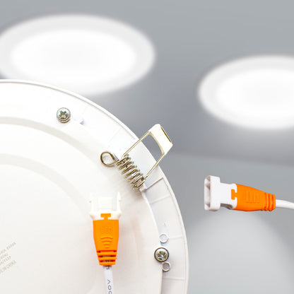 ARTEFACTO LED 6W REDONDO LUZ CALID LED LIFE LH1737