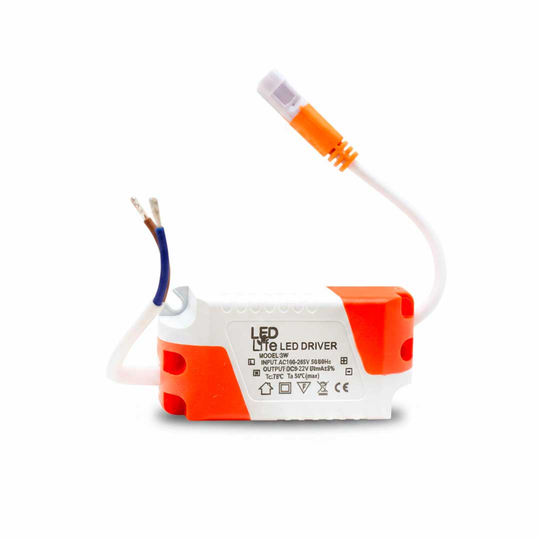 ARTEFACTO LED 9W REDONDO LUZ CALID LED LIFE LH1739