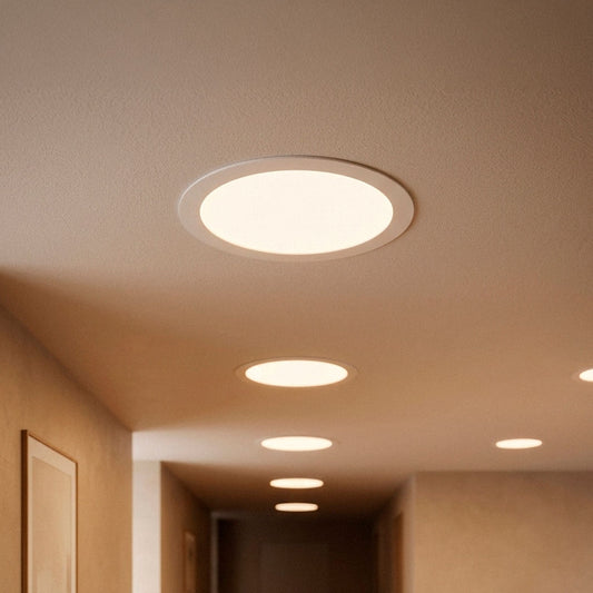 ARTEFACTO LED 18W REDOND LUZ CALID LED LIFE LH1743