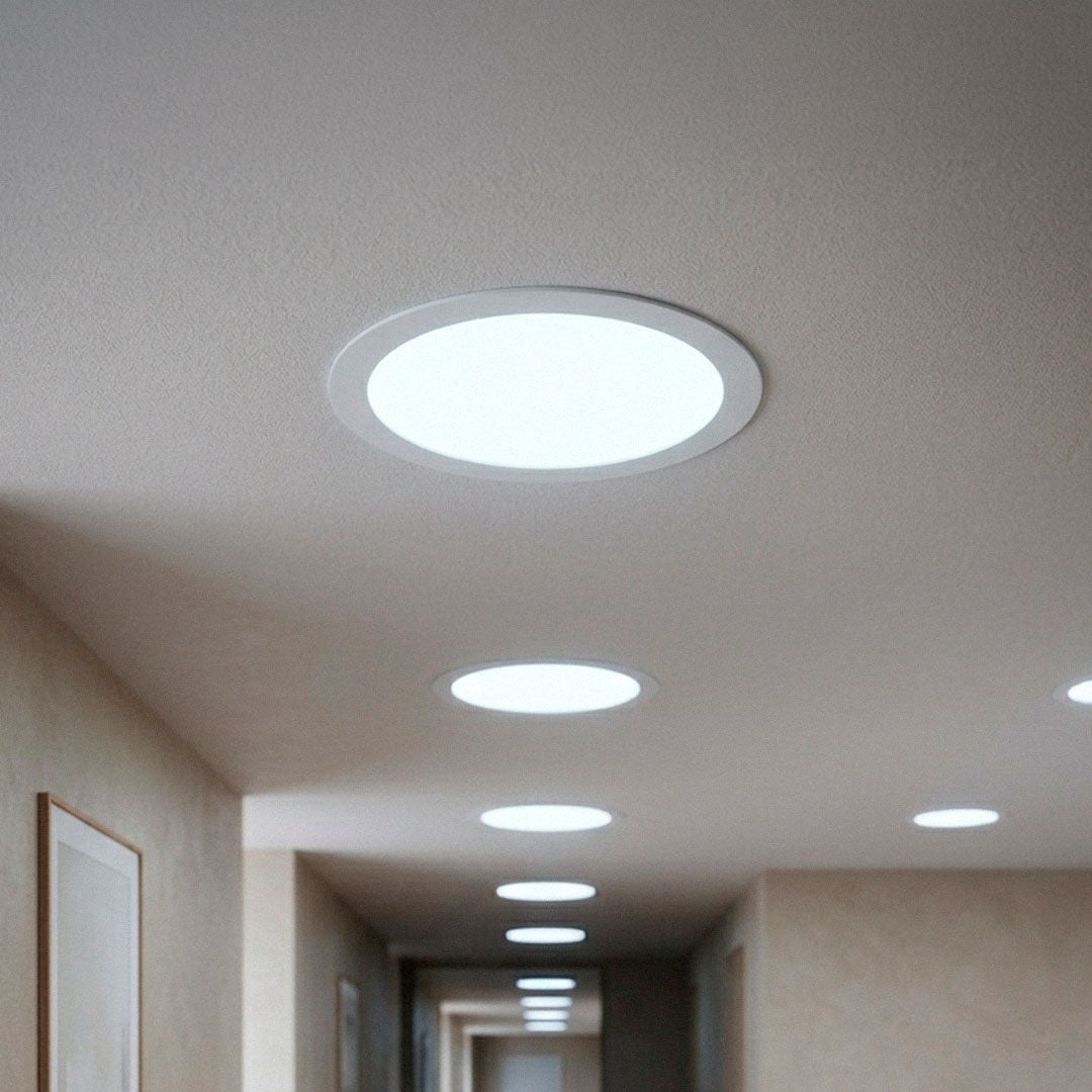 ARTEFACTO LED 18W REDONDO LUZ FRIA LED LIFE LH1744
