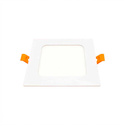 ARTEFACTO LED 6W CUADRAD LUZ CALID LED LIFE LH1745
