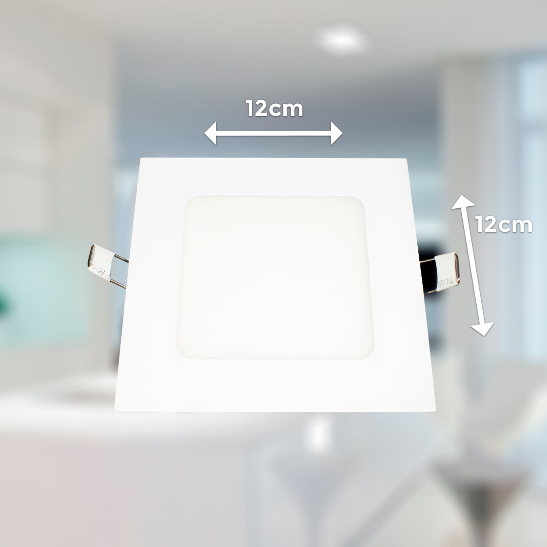 ARTEFACTO LED 6W CUADRADO LUZ FRIA LED LIFE LH1746