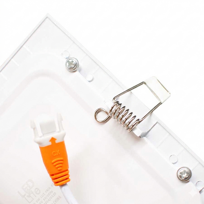 ARTEFACTO LED 9W CUADRADO LUZ FRIA LED LIFE LH1748