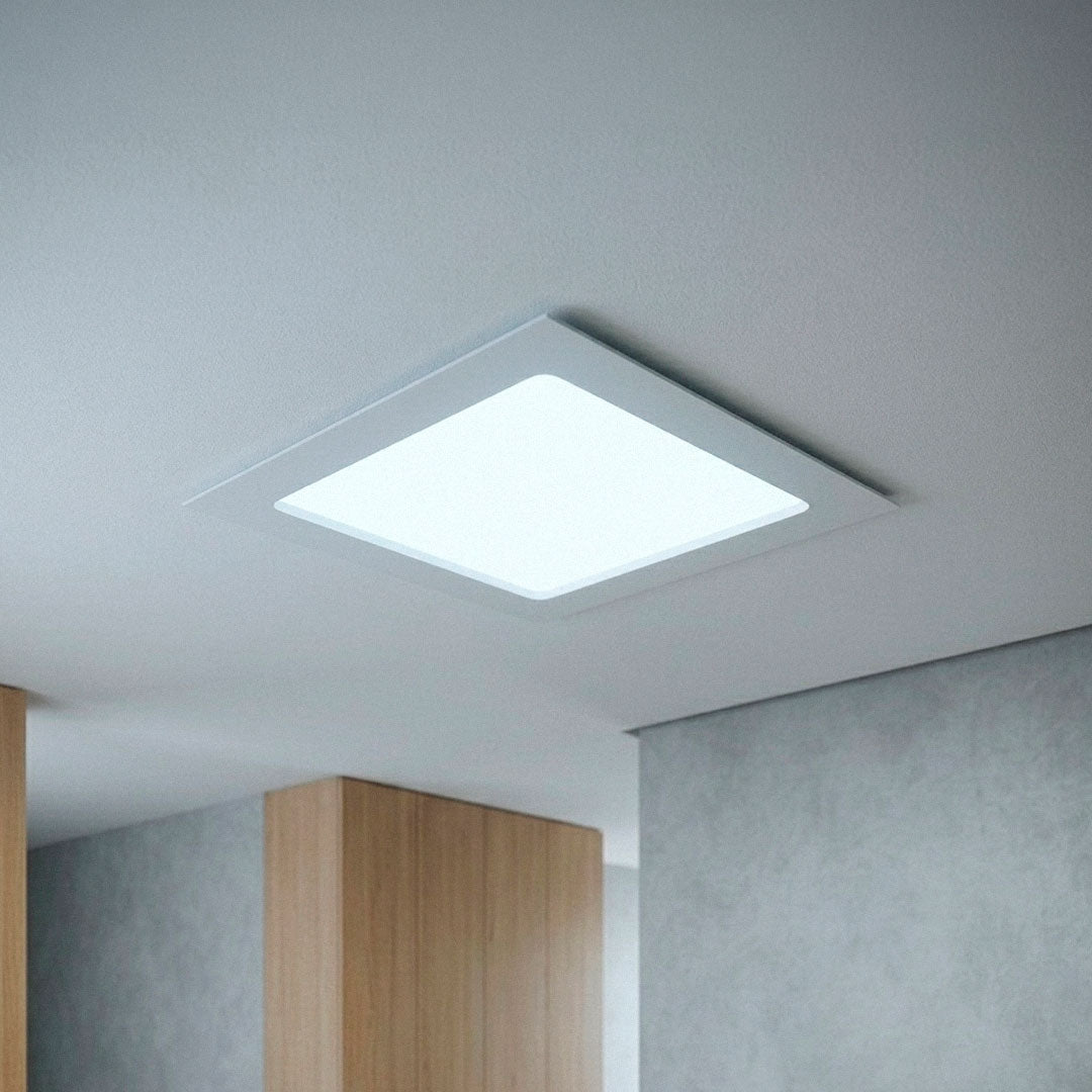 ARTEFACTO LED 18W CUADRAD LUZ FRIA LED LIFE LH1752