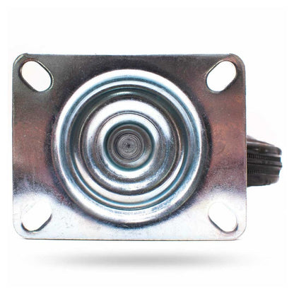 RUEDA NEGRA BASE METALICA 5″ GIRATORIA LH-1686