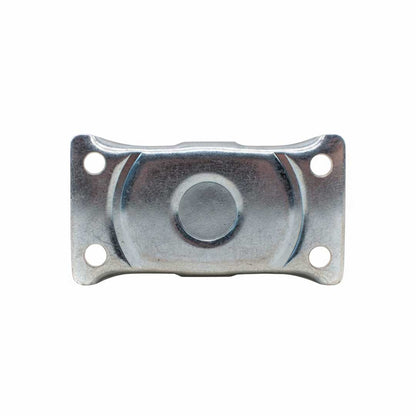 RUEDA BLANCA 3″ BASE METALICA FIJA LH-1696