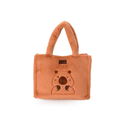 CARTERA TIPO PELUCHE DE CAPYBARA JQMR-205