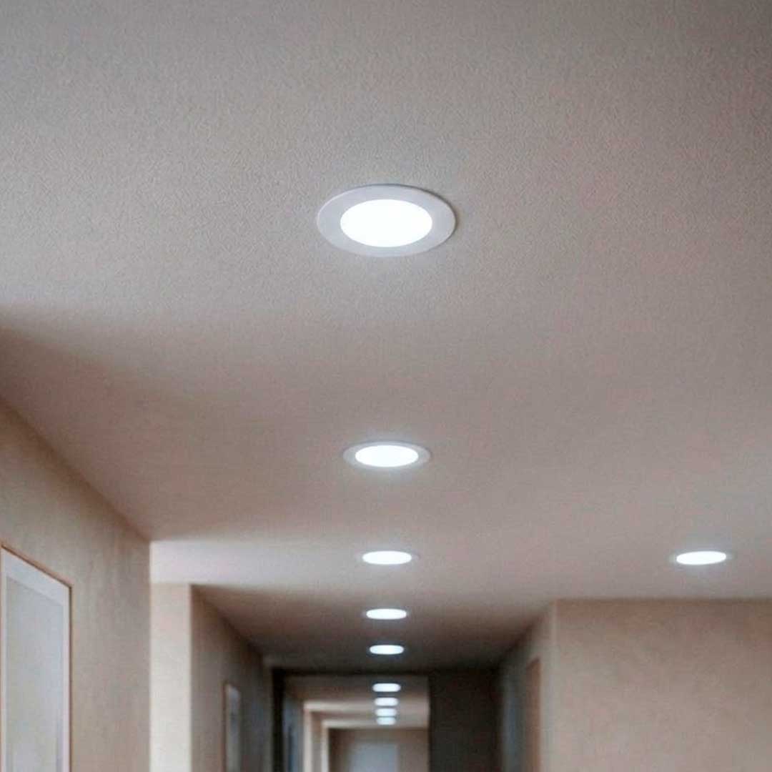 ARTEFACTO LED 3W REDONDO LUZ FRIA LED LIFE LH-2007