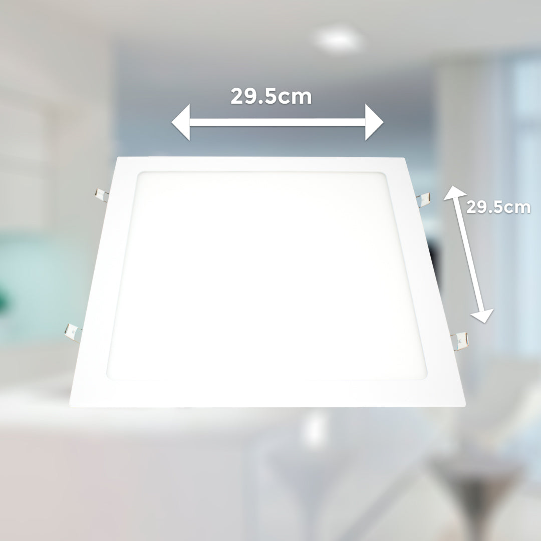 ARTEFACTO LED 24W CUADRA LUZ CALID LED LIFE LH2008
