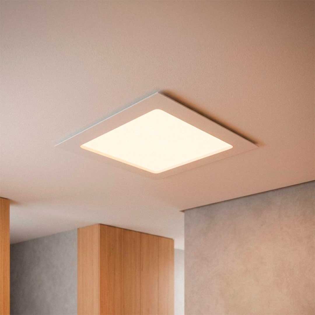 ARTEFACTO LED 24W CUADRA LUZ CALID LED LIFE LH2008