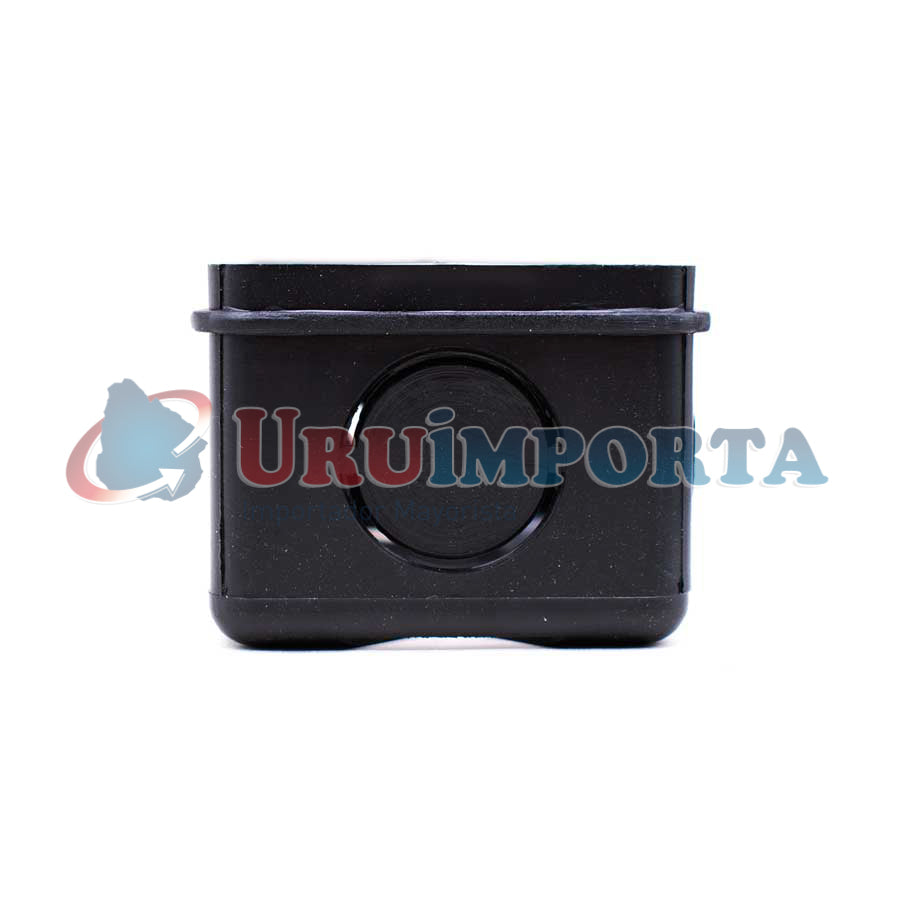 CAJA DE LUZ PLASTICA 6X10X5CM COLOR NEGRO 001852