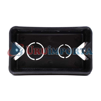 CAJA DE LUZ PLASTICA 6X10X5CM COLOR NEGRO 001852