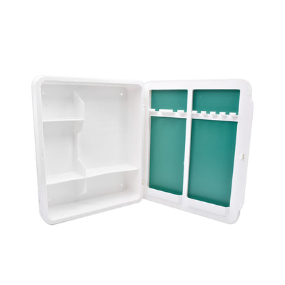 BOTIQUIN PLASTICO 35X30X9CM BLANCO PLASBOHN 000701