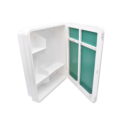 BOTIQUIN PLASTICO 35X30X9CM BLANCO PLASBOHN 000701