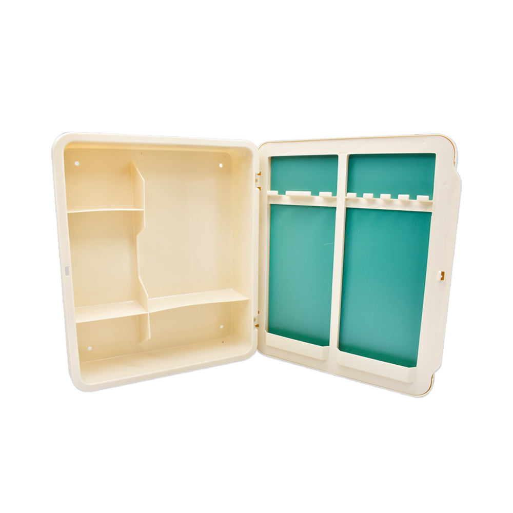 BOTIQUIN PLASTICO 35X30X9CM BEIGE PLASBOHN 001694