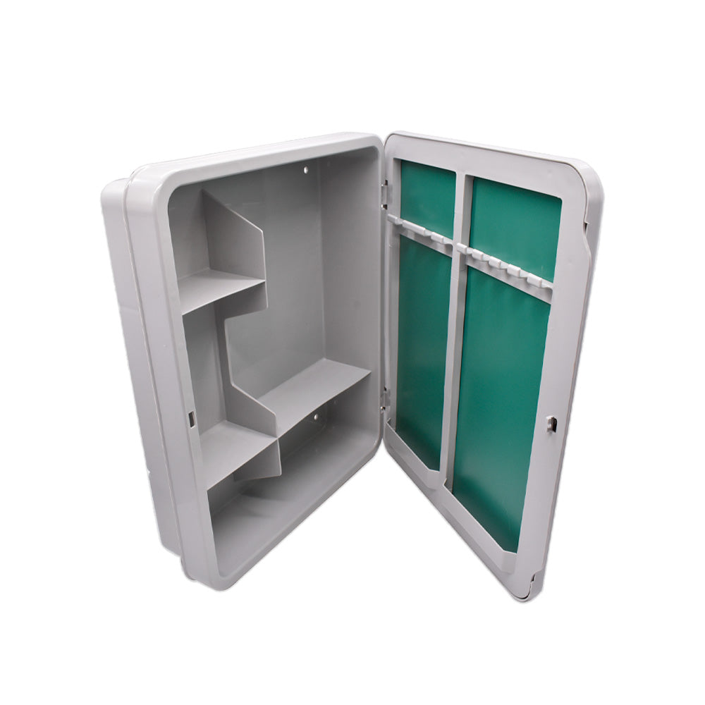 BOTIQUIN PLASTICO 35X30X9CM GRIS PLASBOHN 001696