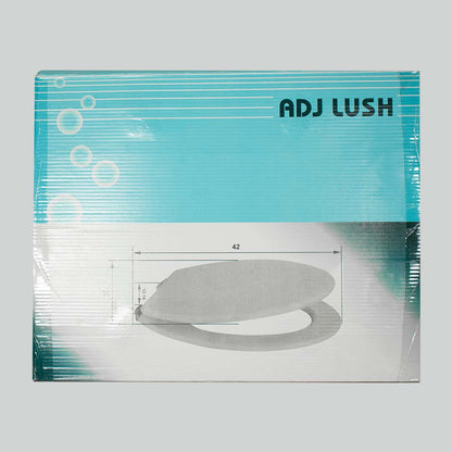 ASIENTO INODORO UNIVERSAL MADERA BLANCO LH-2034