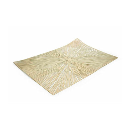 INDIVIDUALES UND DISEÑOS VARIOS DORADO PVC-3045-G