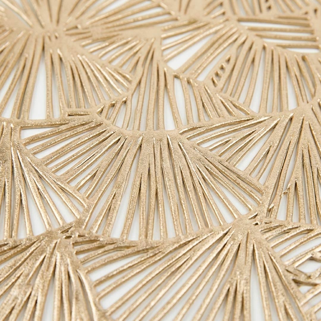 INDIVIDUALES UND DISEÑOS VARIOS DORADO PVC-3045-G