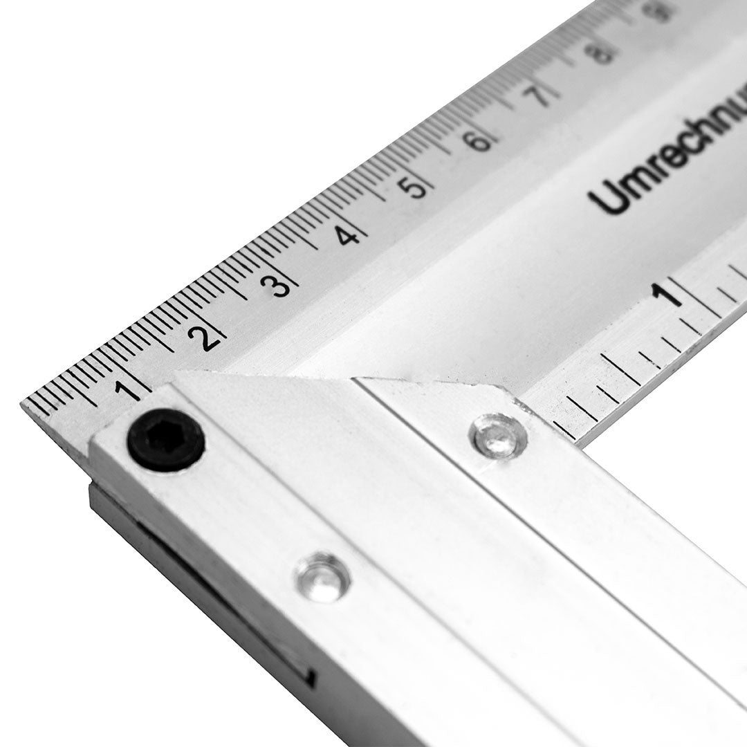 ESCUADRA CARPINTERO 20CM DE ALUMINIO LH-2141