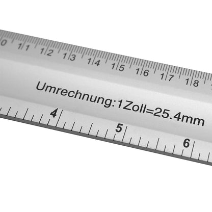 ESCUADRA CARPINTERO 30CM DE ALUMINIO LH-2143