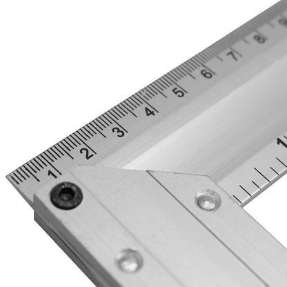 ESCUADRA CARPINTERO 35CM DE ALUMINIO LH-2144