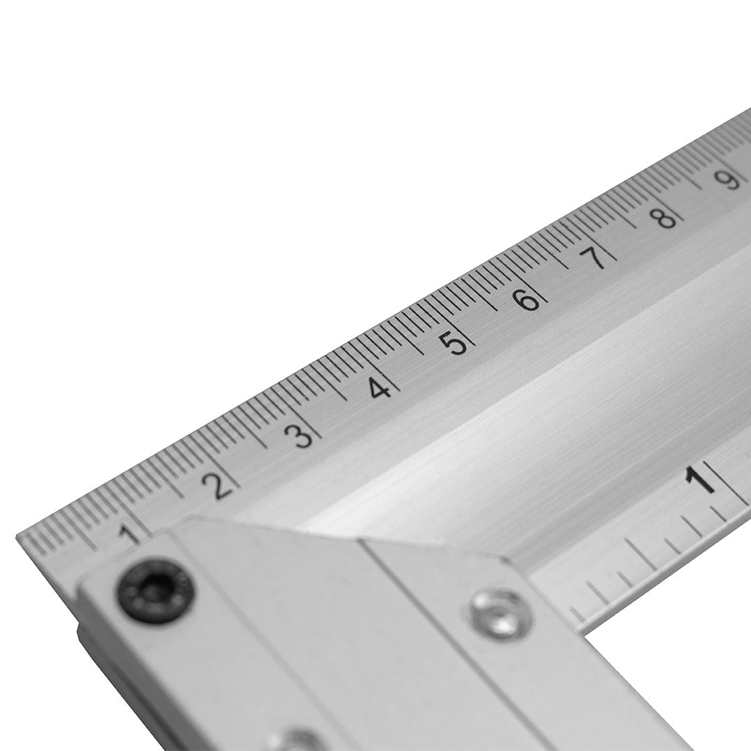 ESCUADRA CARPINTERO 40CM DE ALUMINIO LH-2145