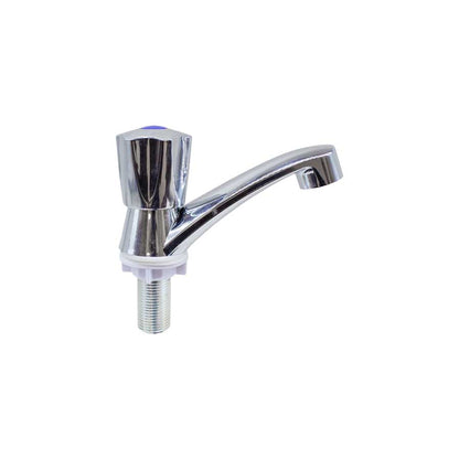 CANILLA LAVATORIO PLASTI CROMADA HEXAGONAL LH-2203