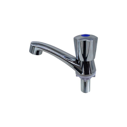 CANILLA LAVATORIO PLASTI CROMADA HEXAGONAL LH-2203