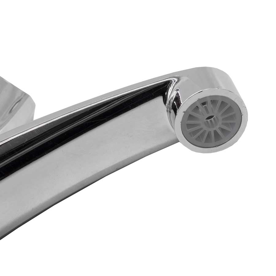 CANILLA LAVATORIO PLASTI CROMADA HEXAGONAL LH-2203
