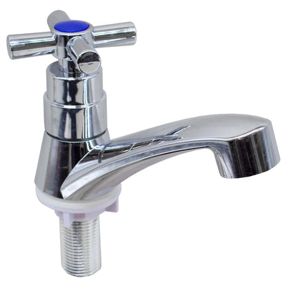 CANILLA LAVATORIO PLAST CROMADA VOLANT CRUZ LH2204