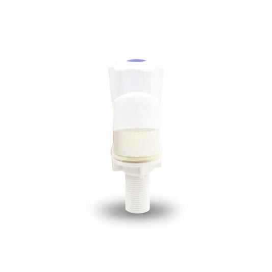 CANILLA LAVATORIO PLASTI BLANCA HEXAGONAL LH-2205
