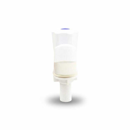 CANILLA LAVATORIO PLASTI BLANCA HEXAGONAL LH-2205