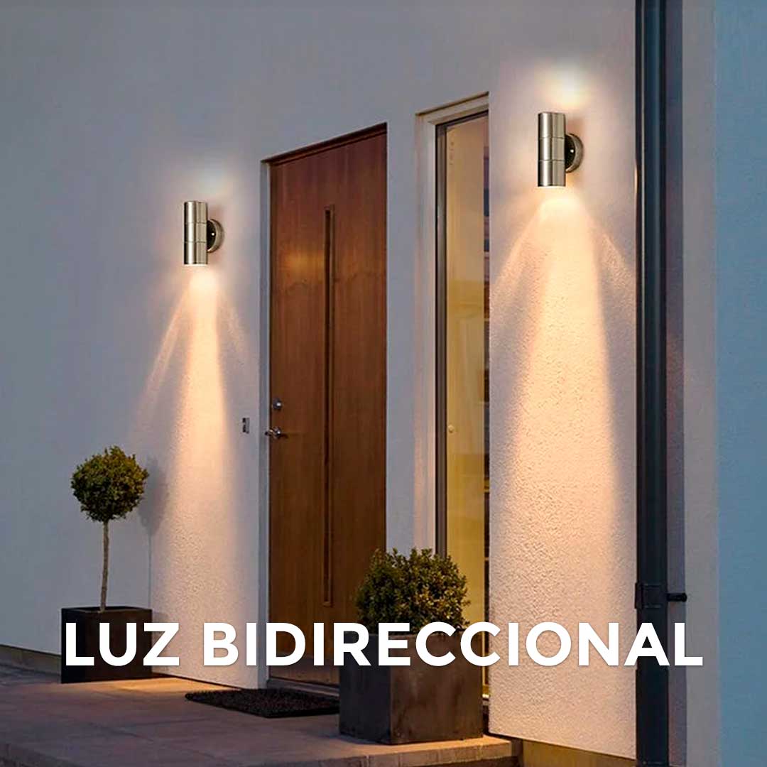 LUMINARIA APLIQUE EXT 2 LUCES METAL PULIDO LH-2091
