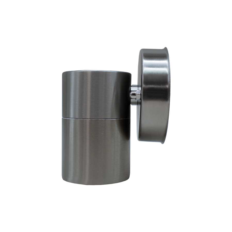 LUMINARIA APLIQUE EXT 1 LUZ METAL PULIDO LH-2092