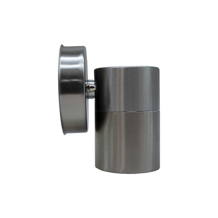 LUMINARIA APLIQUE EXT 1 LUZ METAL PULIDO LH-2092